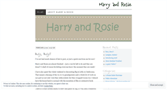 Desktop Screenshot of harryandrosie.wordpress.com
