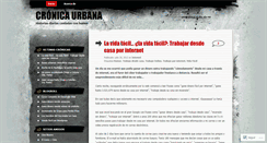 Desktop Screenshot of cronicaurbana.wordpress.com