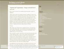 Tablet Screenshot of hushush.wordpress.com