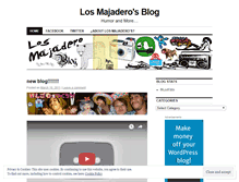 Tablet Screenshot of losmajadero.wordpress.com