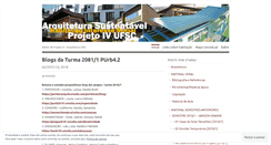 Desktop Screenshot of proj4ufsc.wordpress.com
