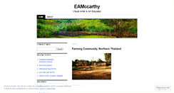 Desktop Screenshot of eamccarthy.wordpress.com