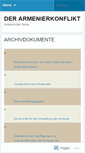 Mobile Screenshot of derarmenierkonflikt.wordpress.com