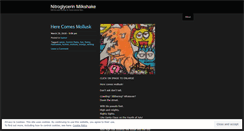 Desktop Screenshot of nitroglycerinmilkshake.wordpress.com