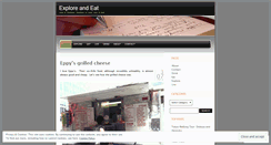 Desktop Screenshot of exploreandeat.wordpress.com