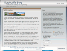 Tablet Screenshot of gordogolf.wordpress.com