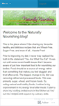 Mobile Screenshot of naturallynourishing.wordpress.com