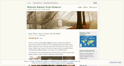 Desktop Screenshot of midlifekrisisgoeskorean.wordpress.com