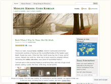 Tablet Screenshot of midlifekrisisgoeskorean.wordpress.com