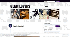 Desktop Screenshot of glamlovers.wordpress.com