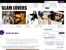 Tablet Screenshot of glamlovers.wordpress.com