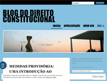 Tablet Screenshot of jusconstitucional.wordpress.com