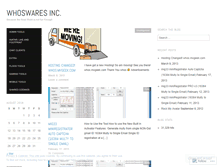 Tablet Screenshot of migwhos.wordpress.com