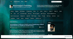 Desktop Screenshot of mmanoba.wordpress.com