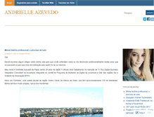 Tablet Screenshot of andrielleazevedo.wordpress.com