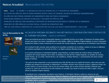 Tablet Screenshot of noticiasactualidadvina.wordpress.com