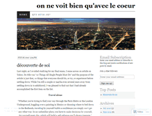 Tablet Screenshot of lesbontempsrouler.wordpress.com