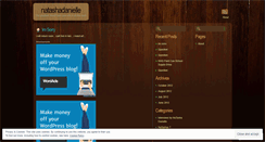 Desktop Screenshot of natashadanielle.wordpress.com