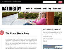 Tablet Screenshot of datingjoy.wordpress.com