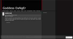 Desktop Screenshot of goddessdanger.wordpress.com