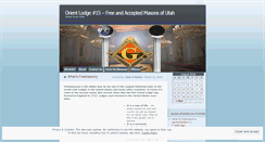 Desktop Screenshot of orient15.wordpress.com