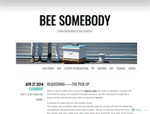 Tablet Screenshot of beesomebody.wordpress.com