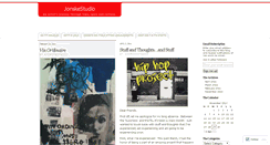Desktop Screenshot of ajonskestudio.wordpress.com