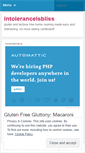Mobile Screenshot of intoleranceisbliss.wordpress.com