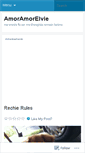 Mobile Screenshot of amoramorelvie.wordpress.com