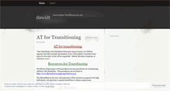 Desktop Screenshot of dmcidt.wordpress.com