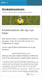 Mobile Screenshot of kroketmesteren.wordpress.com