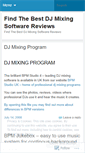 Mobile Screenshot of djmixingsoftware.wordpress.com