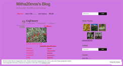 Desktop Screenshot of mitha20mos.wordpress.com