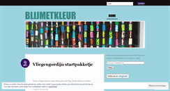 Desktop Screenshot of blijmetkleur.wordpress.com