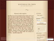 Tablet Screenshot of historiasdetren.wordpress.com