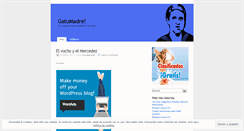 Desktop Screenshot of gatumadre.wordpress.com