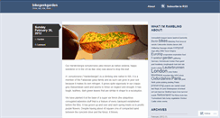 Desktop Screenshot of bikegeekgarden.wordpress.com