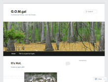 Tablet Screenshot of gomgal.wordpress.com
