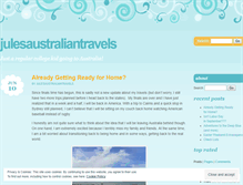 Tablet Screenshot of julesaustraliantravels.wordpress.com