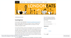 Desktop Screenshot of londoneats.wordpress.com