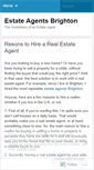 Mobile Screenshot of estateagentsbrighton.wordpress.com