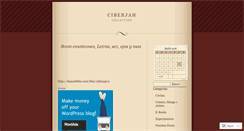 Desktop Screenshot of ciberjah.wordpress.com