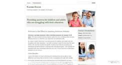 Desktop Screenshot of effectivelearningsolutions.wordpress.com