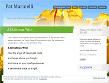Tablet Screenshot of patmarinelli.wordpress.com