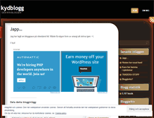 Tablet Screenshot of kydblogg.wordpress.com