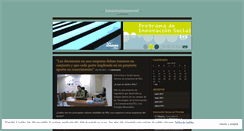 Desktop Screenshot of lainnovacionessocial.wordpress.com