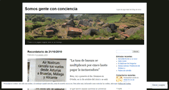 Desktop Screenshot of genteconconciencia.wordpress.com