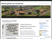 Tablet Screenshot of genteconconciencia.wordpress.com