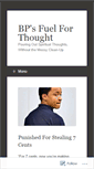 Mobile Screenshot of bpsfuelforthought.wordpress.com