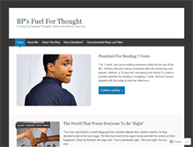 Tablet Screenshot of bpsfuelforthought.wordpress.com